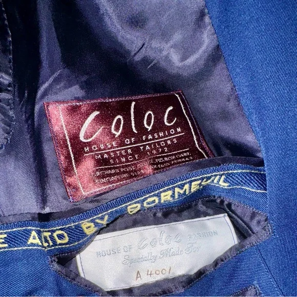 Dormeuil "Super 100" Suit Jacket - House of Coloc Fashion -42"